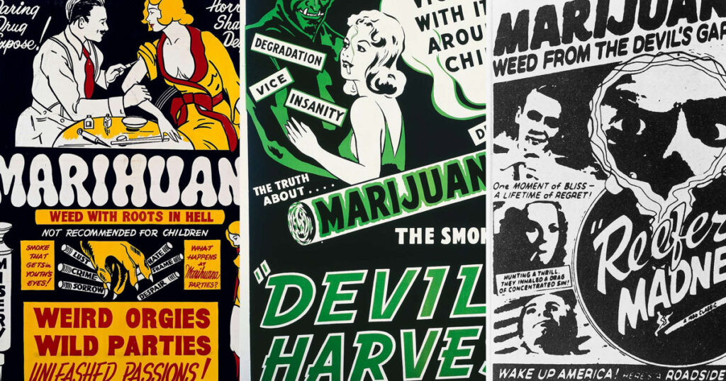 devil's harvest, reefer madness posters